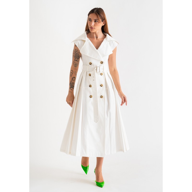 White Belted '50s Dress White Belted '50s Dress