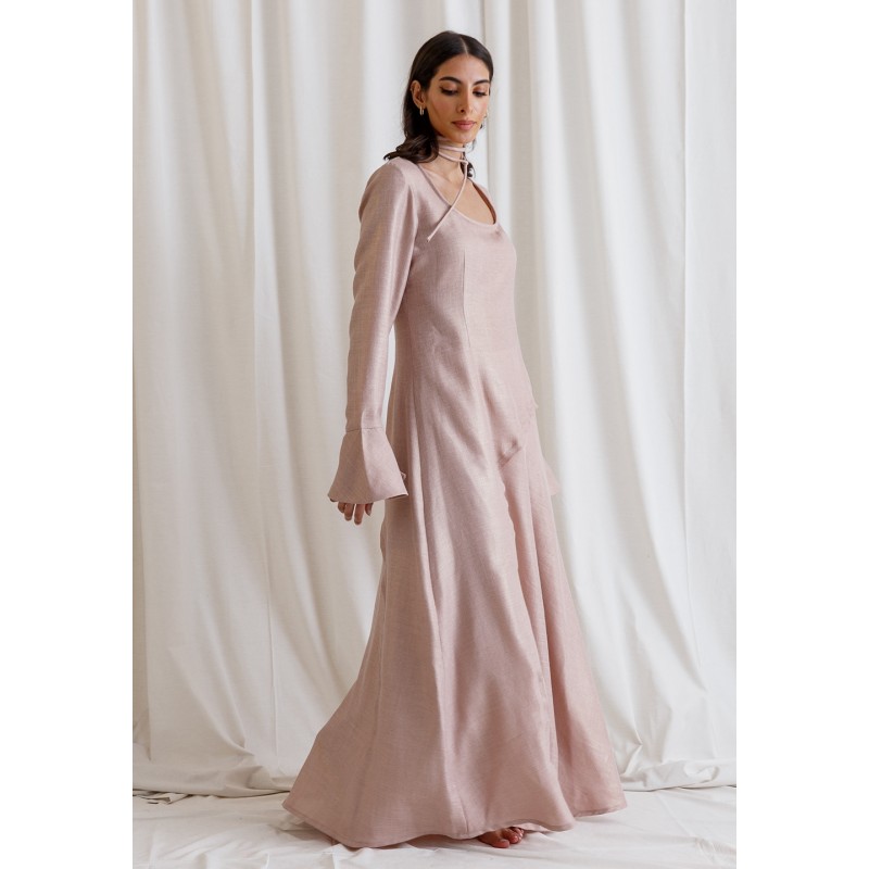 Dress That Wraps Around Neck Women's Cue Wrap Dress Organic Cotton And  Tencel Dress By Toad&Co