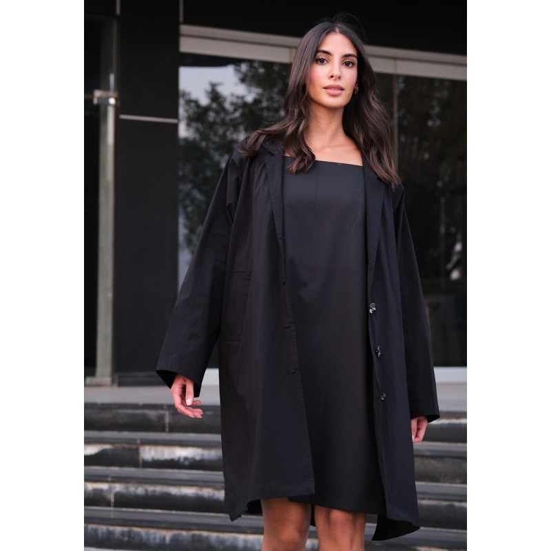 Black Jacket and Dress Set