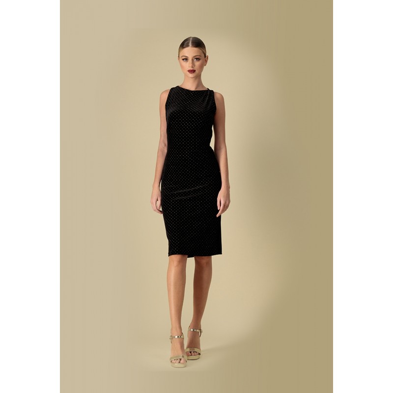 slim fit dress slacks Akira Susie Sleeveless Mini Dress | Black main image 1