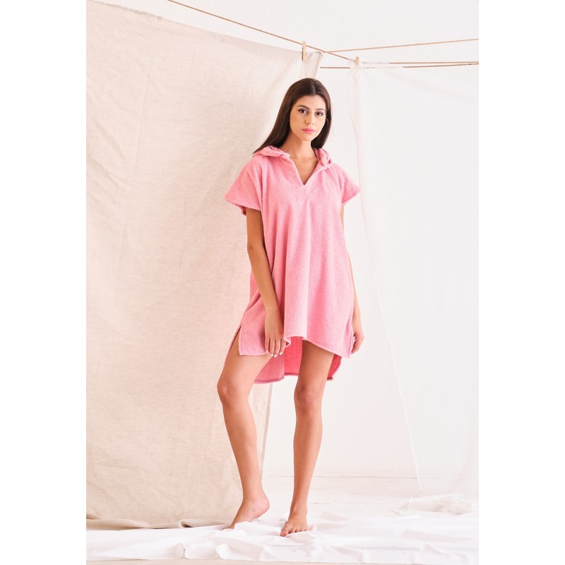 pink towel dress Pink Towel Dress