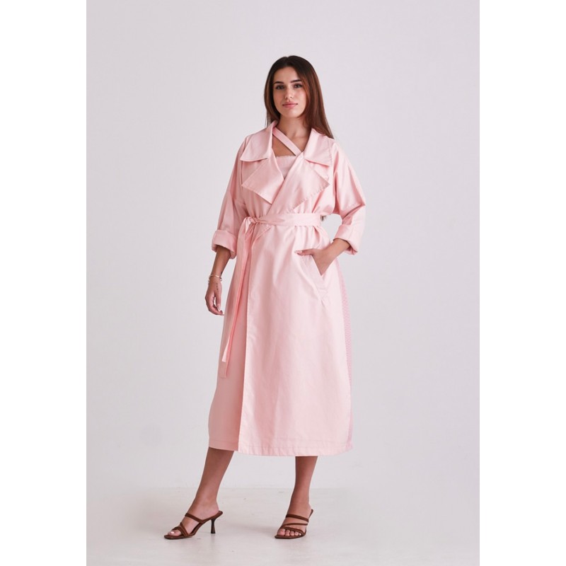 navy blue dress for baby girl Amber Light Pink Asymmetrical Draped Chiffon Mini Dress (Final Sale), S / Pink