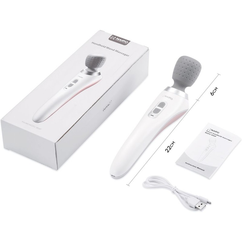 naipo massagegeräte vibration handmassagegerät NAIPO MGPC-5000 Handheld Back Massager