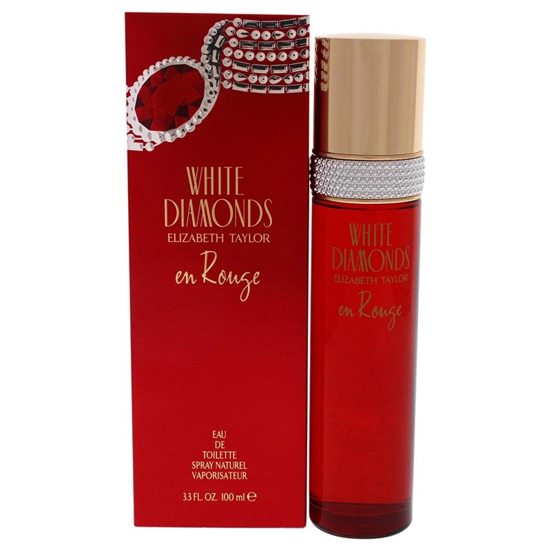 Elizabeth Taylor White Diamonds En Rouge For Her EDT 100 ml