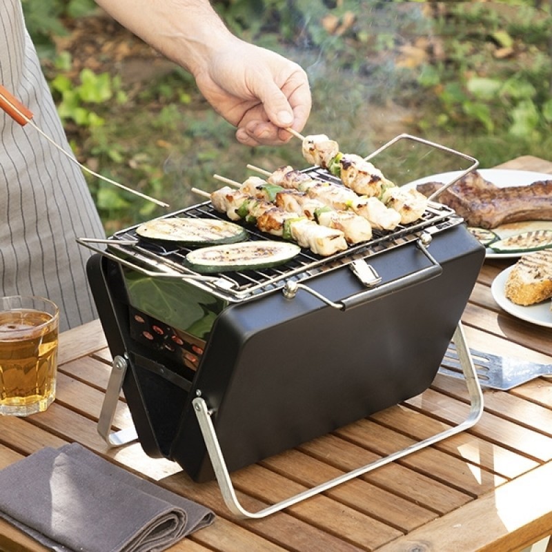 InnovaGoods Portable & Folding Charcoal Barbecue