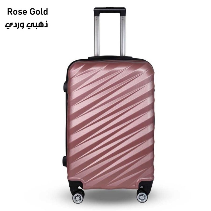 Travel Luggage Bag Rose Gold 24