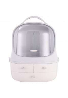 Beautiful Makeup Organizer with Drawers By Taw9eel Essentials - Grey