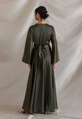 Petrol Dress with Belt