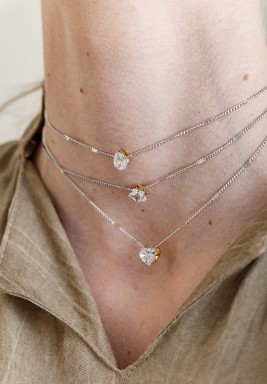 Diana Silver Necklace