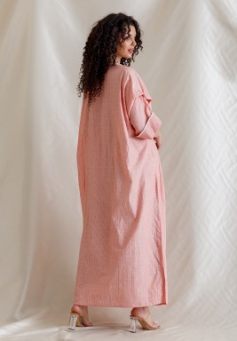 Peach Pearls Kaftan