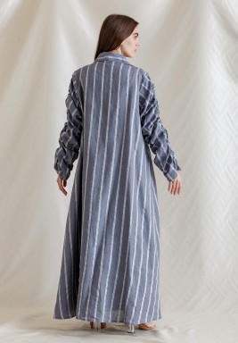 Ruffled Two-Piece Kaftan