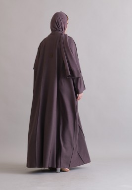 Brown Over Look Abaya