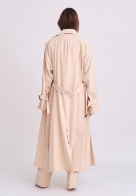 Beige Summer Trench