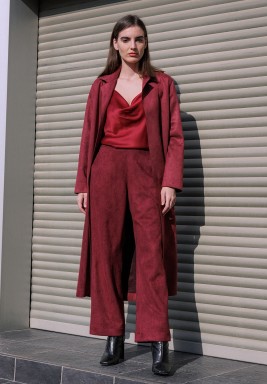 Maroon Pants 