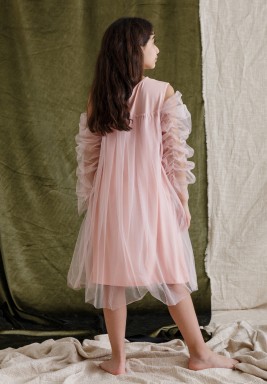 Pink Tulle Dress 