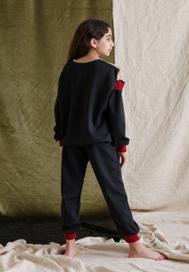 Black & Red Track Suit