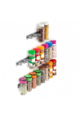 Adhesive and Divisible Spice Organiser Jarlock x20 InnovaGoods