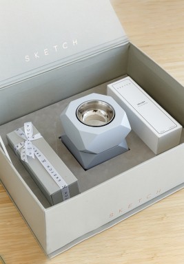 Duo gift with Bokhour & Perfume grey