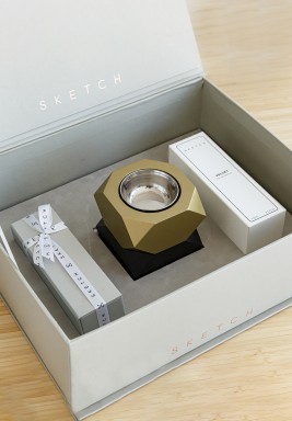 Duo gift with Bokhour & Perfume gold
