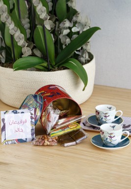 Bird of Paradise Gergean Tin Box Gift Set