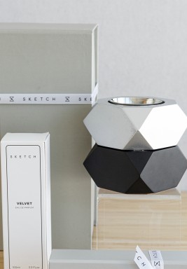 Duo gift with Bokhour & Perfume silver