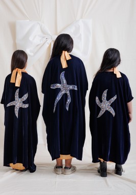 Navy Velvet & Stars Set 