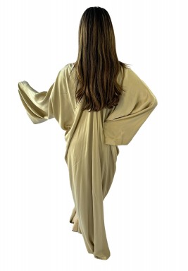 Sand V-neckline Kaftan