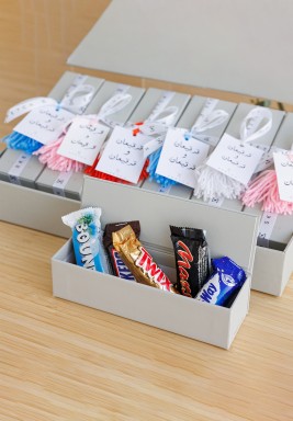 Gergean Grey Tray - 12 pieces