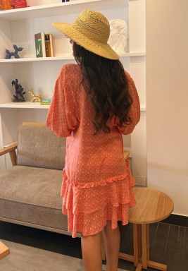 Sunset Blooms Light Orange