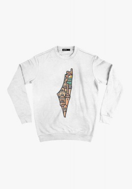 The True Map of Palestine Sweatshirt