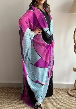 Pink Mosaic Kaftan Set