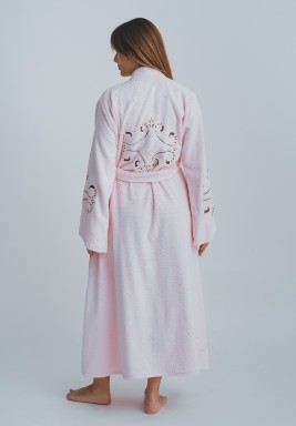 Pink Towel Robe 