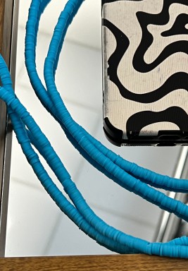 Aqua Blue Phone Strap