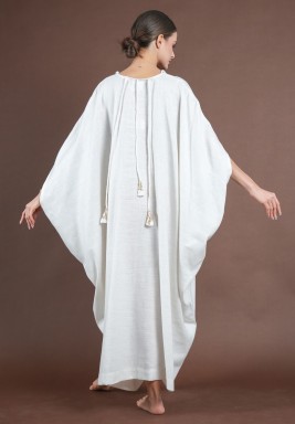 Tasseled Embroidered Kaftan