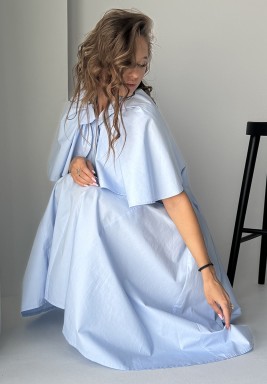 Wing - Shoulder Midi Dress