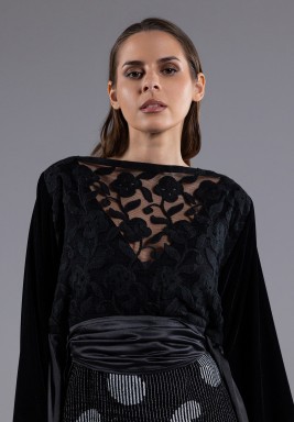 Velvet Radiance Kaftan