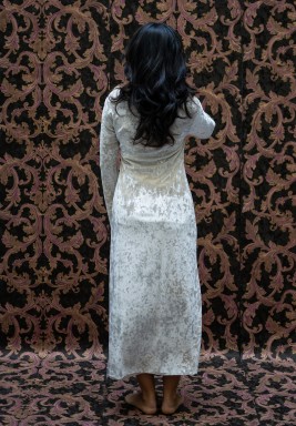 Pearl Fitted Maxi Shirt & Dress Set