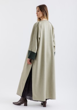 Ombre Green Plisse Set