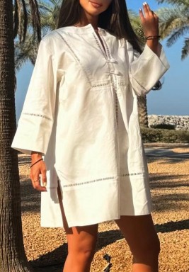 Long Sleeve Summer Dress