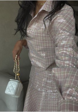 Lumière Plaid (Blush)