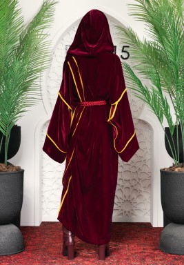Royal Burgundy Kimono