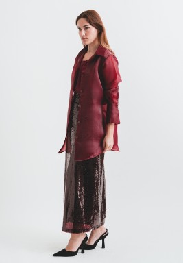 Burgundy Shimmering Set