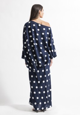 Navy Pol-Ka Dot Summer Set