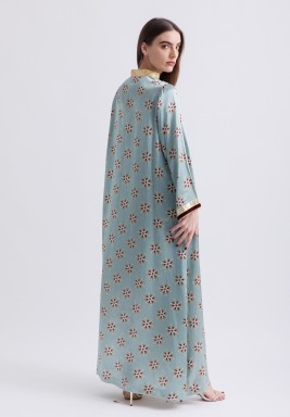Tiffany Silk Maxi Kaftan