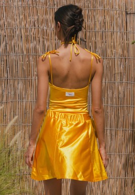 Metallic Swimsuit - Yellow