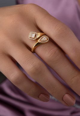 Twirl of Elegance -Gold