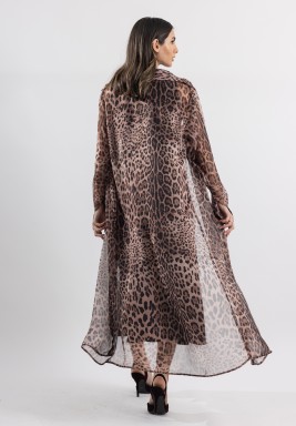 Leopard Maxi Shirt