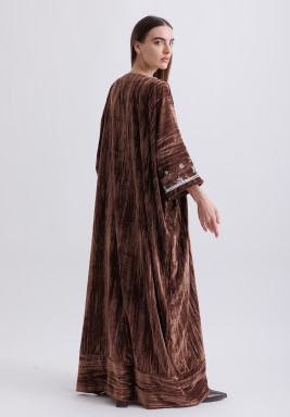Caramel Velvet Sahara Kaftan