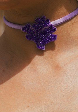 Purple Choker