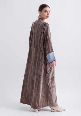 Pattern Embroidery Kaftan